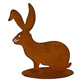 🐰 𝐇𝐀𝐍𝐃𝐌𝐀𝐃𝐄 In der Manufaktur von Rostikal fertigen kreative Mitarbeiter Rost Deko für Ostern und jeden Anlass in fachmännischer Handarbeit im bayerischen Neunburg v. W.