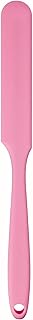 1-PCS Non-Stick Reusable Wax Silicone Spatula, Silicone Waxing Applicators for Hair Removal, for Home Salon Body Use (Pink, size 1)