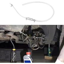 Brake Bleeder Kit with One Way Check Valve, Hydraulic Brake & Clutch Bleeding Tool, Universal Brake Bleeder Hose with Clamp for Car Motorcycle Truck ATV
