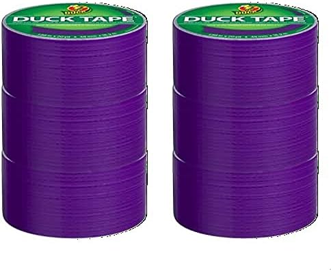 Duck Tape Solid Colours Purple. Repair, craft, personalise, decorate and educate - 48mm X 18.2m