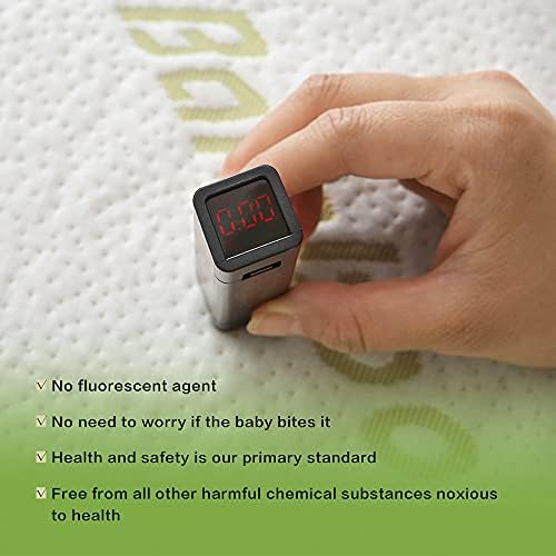 Amazon Brand - Umi Waterproof Bamboo Mattress Protector,Toddler Luxury Mattress Pad Cover- Breathable and Warm Quiet Anti Allergy,Bed Bug Proof - 70x140cm