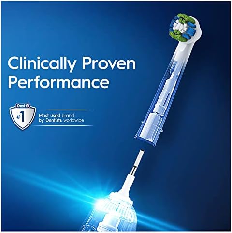 Oral-B Precision Clean Replacement Zapasowe Końcówki do Szczoteczki, Biały, 4 Sztuki, 22 G