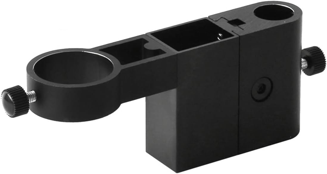 ZTBH Microscope Accessories Kit 40mm/50mm Diameter Adjustable Zoom Monocular Microscopes Holder Bracket Microscope Slides(50MM)