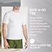 ExOfficio Men's Give-N-Go Tee, White, X-Large