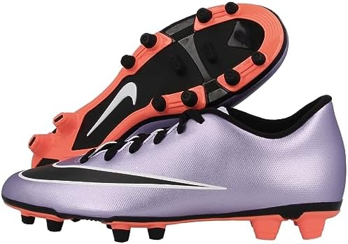 New Nike Mens Mercurial Vortex II FG Soccer Cleat Lilac/Black 8