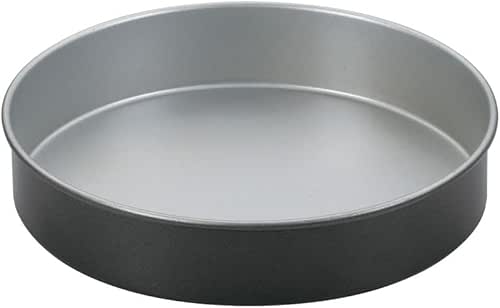Cuisinart 9-Inch Round Cake Pan, Chef's Classic Nonstick Bakeware, Silver,
