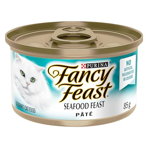 Fancy Feast Nourriture humide chat Fruits de mer pâté 85 g 24 paq