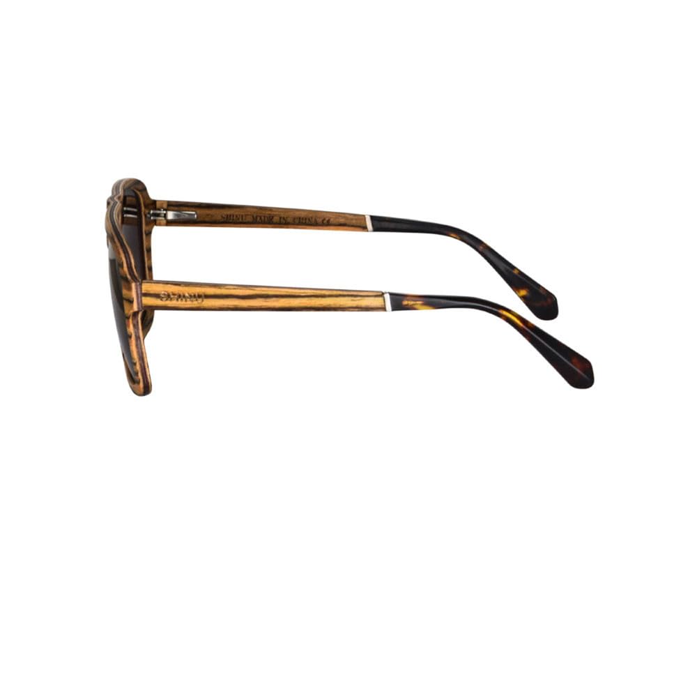 Okulary przeciwsłoneczne z drewna w stylu vintage, męskie, okulary przeciwsłoneczne z polaryzacją, modne okulary z naturalnego drewna