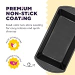 Wilton Gold Non-Stick Loaf Pan, Made Without PFAS, 9 x 5 in. - Image 4