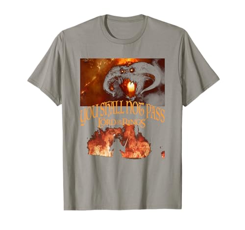 Lord of The Rings You Shall Not Pass Balrog T-Shirt