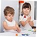JOINPAYA Wooden Castanets for Lightweight Handheld Percussion Instruments Enhance Rhythm Coordination Musical Skills Preschool Music Classes for Early Learning Activities