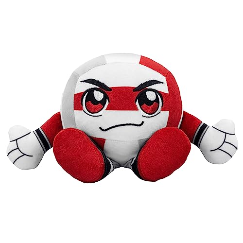 Bleacher Creatures Ohio State Buckeyes 8" Kuricha Volleyball Sitting Plush - Soft Chibi Inspired Plush