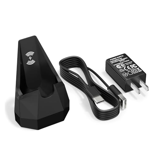 Replacement for MANSCAPED 4.0 Charger Dock with AC Adapter, Wireless Charging Stand Base for MANSCAPED 4.0 Electric Groin Hair Trimmer
