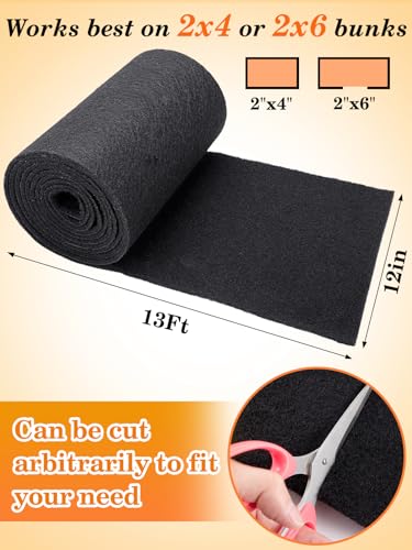 image for PAMASE Boat Trailer Bunk Carpet - 8mm Ultra Thick 13ft*12in Wear-Resis