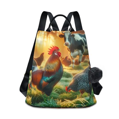Mochila antirrobo con cremallera trasera ideal para viajes de moda 1