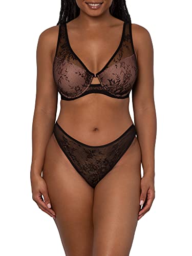 Image of Smart & Sexy Women's Mesh Plunge Bra