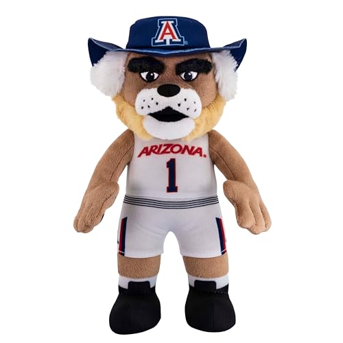 Bleacher Creatures Arizona Wildcats Wilbur 10" NCAA Mascot Plush Figure - A Mascot for Play or Display
