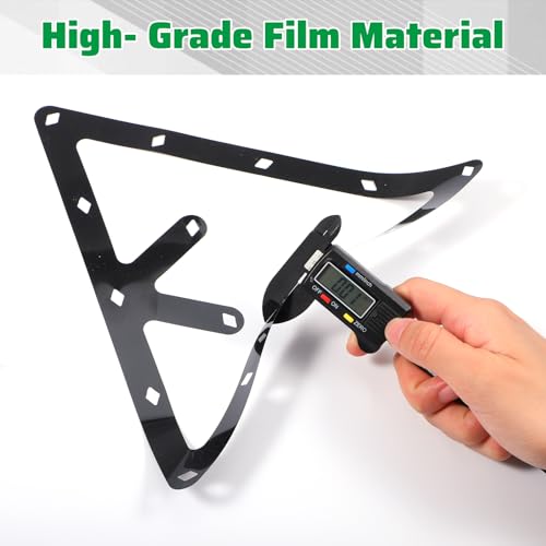 Eldraqth 6 Stück Billard Schablone Set für 8-Ball, 9-Ball und 10-Ball, inklusive Kugelhalter und Queue-Zubehör