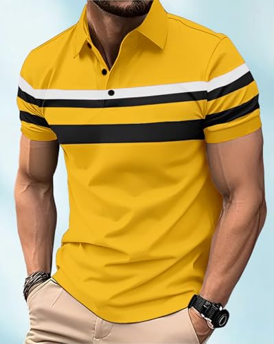 Image of AUSK Men Polo Tshirt with Half Sleeve Regular Fit
