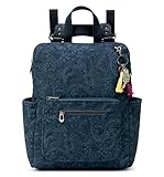 Sakroots Women's Eco-Twill Loyola Convertible Backpack, Indigo Spirit Desert, One Size