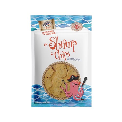 Swashbuckle Snacks Ebi Senbei Shrimp Chips