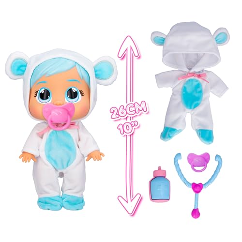 Miniatura 3 de Bebés Llorones Loving Care Kristal, Muñeca Bebé, Con 4 Accesorios Para Jugar A Los Médicos, También Llora Lágrimas Reales, Juguete Para Niñas Y Niños De A Partir De 18 Meses