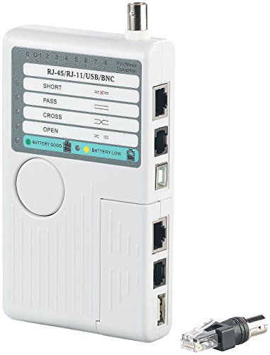 7Links Testeur de câbles 4 en 1 pour RJ-45, RJ-11, USB A+B, BNC – vue 4