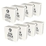 Cramer Gym Chalk Block, 8-Pack of 2 oz, Magnesium Carbonate for Powerlifting, Rock Climbing, Gymnastics, Crossfit, Weightlifting & Bouldering, Use in Chalk Balls & Bags, Superior Grip, 1lb Total