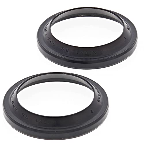 All Balls Racing 57-119 Fork Dust Seal Kit Compatible with/Replacement For Kawasaki KDX 200 1983-1985, KDX 250 1980-1984, KDX 400 1979-1980, KDX 450 1982, KDX 420 1981, KX 250 1979-1981