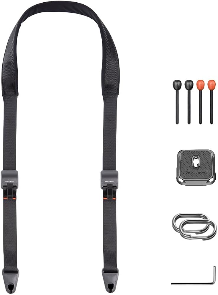 Amazon | [PGYTECH] カメラストラップ 首掛け 90kg耐荷重 簡単脱着