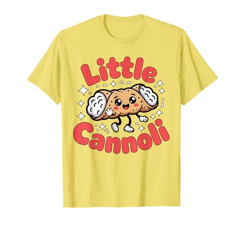 Toddler Little Cannoli Cute Italian Food Funny Italy Italia T-Shirt