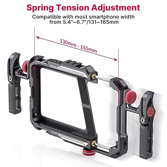 ULANZI ハンドル付きスマートフォンビデオリグ フィルムメイキングケース