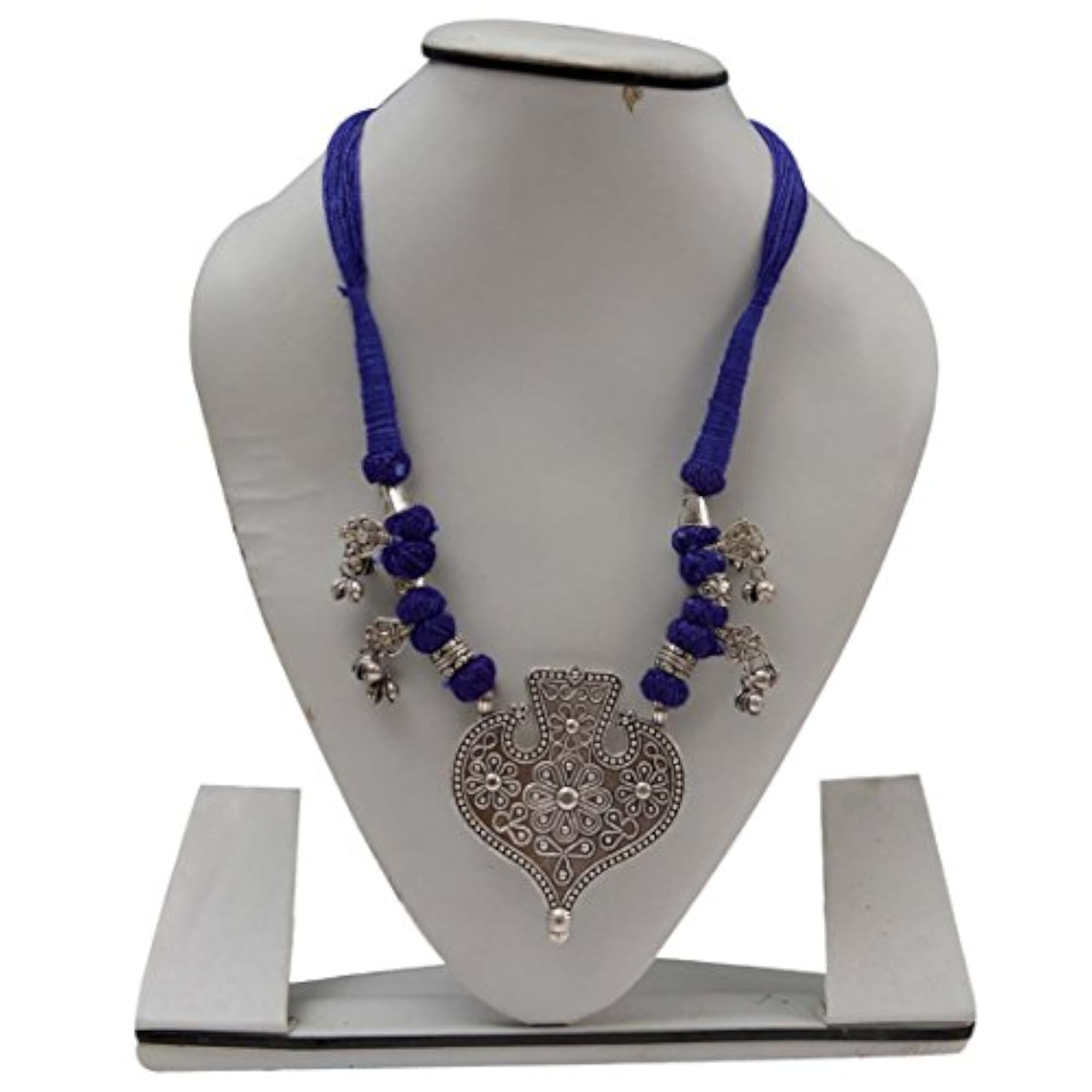 Boho Tribal Rope Necklace Gypsy Ethnic Jewelry
