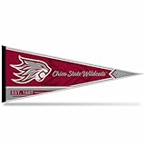 Rico Industries NCAA Cal State-Chico Wildcats Classic 12' x 30' Felt Wall Décor Pennant - Great for Home/Bed Room/Man Cave Décor