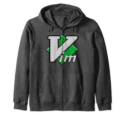 Vim Vi IMproved Script Editor de texto Sudadera con Capucha
