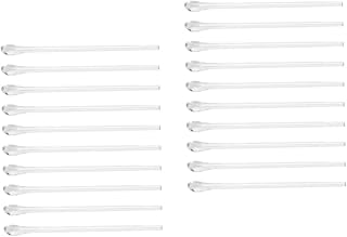 Healeved Eyeglass Ear Grips 20 pcs Eyeglass End Tips Temple Tips Eyeglasses Replacement Parts Glasses Repair Kit