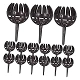 NUOBESTY 20 pièces Boîtes Engrais Abs pour Bonsaï Conteneurs de Fertilisation Lentement...