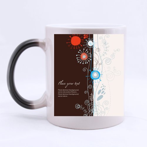 Magical Love Note Book Heat Sensitive Color Changing Ceramic Morphing Mug