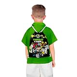 Mochilinha Bag Infantil Personalizado com Nome e Idade BEN10 (Mochilinha 20x30, Unidades, 10)