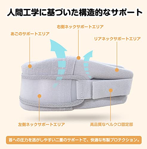 【新版】首サポータ 頸部 ネックサポータ 首用 就寝 軽量 事