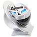 STRONGBERRY Car Compass Ball - Adjustable Dashboard Marine Compass for Car, Boat, Truck, RV | Quick-Read Dial & Adhesive Base (Earth)