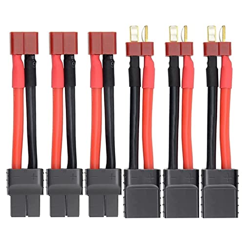 Cargador de batería RC Lipo para adaptar de forma segura baterías Tracxas a conectores T