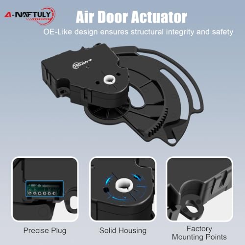 HVAC Blend Door Actuator Fits for 2003-2014 Chevy Avalanche Silverado Suburban Tahoe GMC Sierra 1500 2500 3500 Yukon Cadillac Escalade Hummer H2, Heater Air Vent Actuator, Replace# 604-112, 15-73952 by A-NAFTULY - Used condition - Image 6