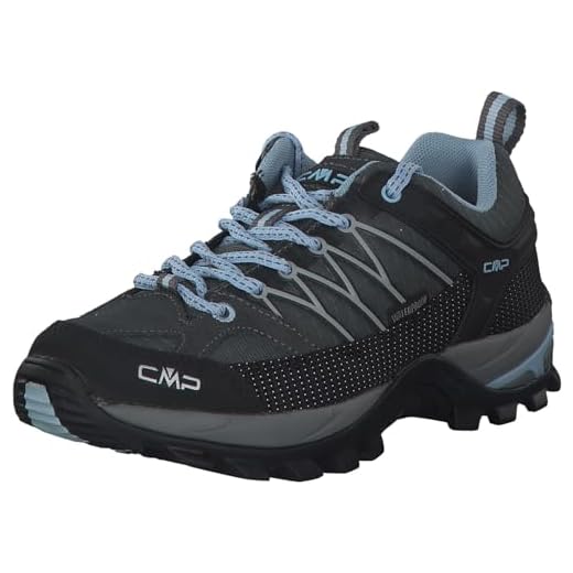 CMP – F.lli Campagnolo Unisex-Kinder Kids Altak Trail Shoe 2.0 Traillaufschuhe, Mehrfarbig (Navy-PINK Fluo-A.Marina 98BD), 32 EU 6 CMP – F.lli Campagnolo Damen Rigel Low Wmn Shoe Wp Trekking-& Wanderhalbschuhe, Grau (GRAFFITE-Azzurro 77BD), 39 EU