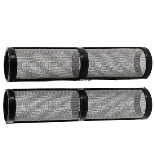 WIIYENA Lot de 2 filtres à pompe à peinture électrique sans air en maille pour G390, 395, 495 et 595, accessoires d'outils électriques de pulvérisation de peinture au latex, 60 mailles