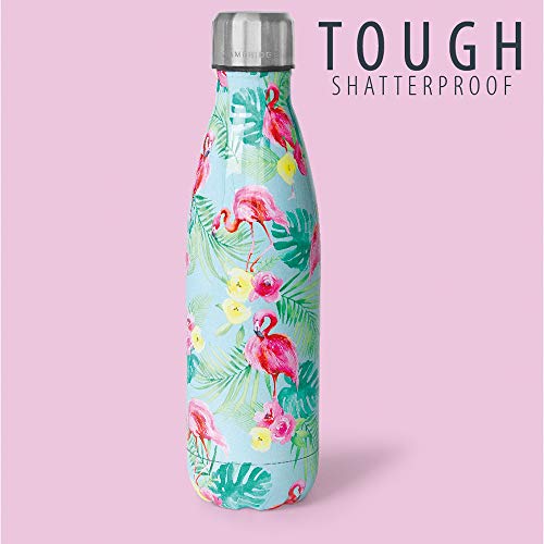 Cambridge CM06513 Watercolour Leopard Thermal Insulated Flask Bottle, 500 ml, Stainless Steel, Keep Drinks Cold Up To 24… - Afbeelding 8