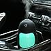 Samnuerly Tragbarer Auto-Luftbefeuchter Mini-Pinguin-USB-Luftreiniger Home Air Fresher @Black