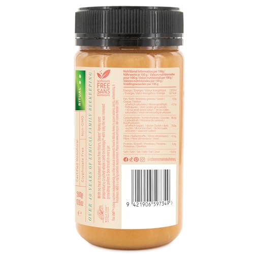 Steens Manuka Honey - MGO 515+ - Pure & Raw 100% Certified UMF 15+ Manuka Honey - Bottled and Sealed in New Zealand - 500g - 9