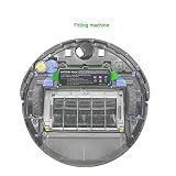 SSCYHT Zamienna bateria litowo-jonowa 14,4V robota zamiatającego Kompatybilna z zapasowym akumulatorem odkurzacza serii 500 600 700 800 900 880 620 529 770 860 Akcesoria robotów,7000mah