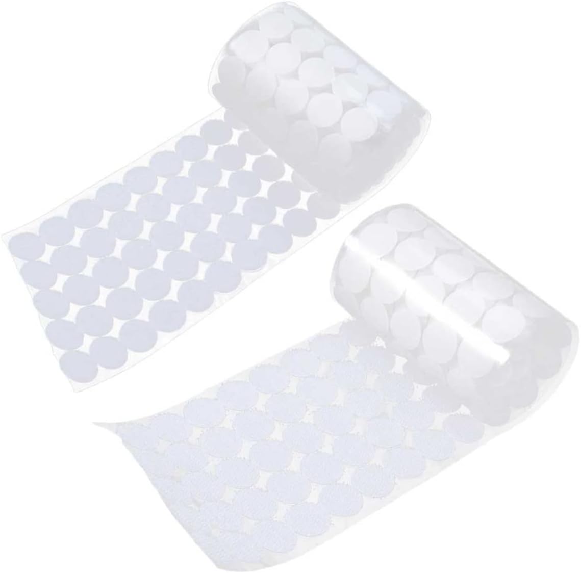 SHINEOFI 3sets Adhesive Dots in Round Shape 10mm Diameter Quality Polyester Nylon Waterproof 900pcs*3